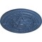 Ekena Millwork Vincent Ceiling Medallion (Fits Canopies up to 6"), Hand-Painted Americana, 26"OD x 3"P CM26VIAMF - alternate 2